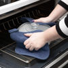 Picture of Ritz Terry 100% Cotton Potholders - Heat Resistant, Ergonomic Grip, Machine Washable - Federal Blue, 2-Pack