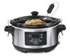 Picture of Hamilton Beach Portable 6 Quart Digital Programmable Slow Cooker Lock, Dishwasher Safe Crock & Lid, Set & Forget, Stainless Steel