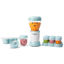 Picture of NutriBullet NBY-50100 Baby Complete Food-Making System, 32-Oz, White, Blue, Clear