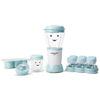 Picture of NutriBullet NBY-50100 Baby Complete Food-Making System, 32-Oz, White, Blue, Clear