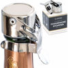 Picture of KLOVEO Champagne Stoppers - Patented Seal - Made in Italy - Professional Grade WAF Champagne Bottle Stopper - Prosecco, Cava, and Sparkling Wine Stopper