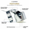 Picture of KLOVEO Champagne Stoppers - Patented Seal - Made in Italy - Professional Grade WAF Champagne Bottle Stopper - Prosecco, Cava, and Sparkling Wine Stopper