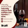 Picture of Drop It Wine Drops 2 Pack - Naturally Reduces Sulfites and Tannins - Can Eliminate Sensitivities, Allergies, and Histamines - Wine Wand Alternative - Portable and Easy to Use - Treats up to 55 Glasses