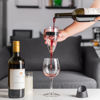 Picture of D&Slifei Wine Aerator Pourer and Decanter with Unique Aeration Device Enhances Flavors Wine with Smoother Finish, Best Gift for Wine Lovers and Sommeliers - Black