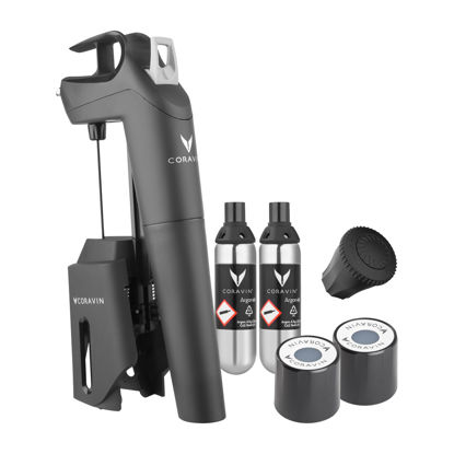 Picture of Coravin Timeless Three Plus Wine By-the-Glass System in Black