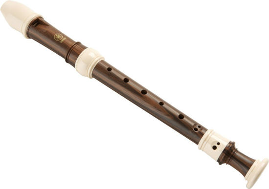 Picture of Yamaha YRS-314B Soprano Recorder, simulated Ebony finish, Baroque fingering, key of C