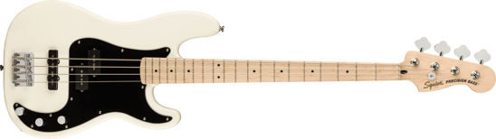 Picture of Squier Affinity Series Precision Bass, Olympic White, Maple Fingerboard