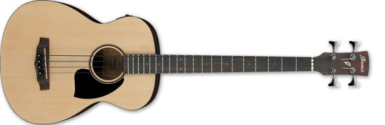 Picture of Ibanez PCBE12MH Acoustic/Electric Bass, Open Pore Natural