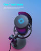 Picture of COCONISE Gaming Microphone, USB PC Mic for Podcasts Videos, Streaming, Condenser Mic with Quick Mute, Tripod Stand, Pop Filter, RGB Indicator, Shock Mount, Rotate gain button, Compatible with PS4/5/PC