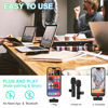 Picture of JUDKIOM 2 Pack Wireless Lavalier Microphone for iPhone, Professional Lapel Mics, Wireless Mic Plug-Play, Lapel Microphone for Video Recording Interview Vlog YouTube TikTok(for iPhone 14 and Below)