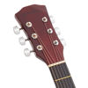 Picture of Ashthorpe 41-inch Beginner Cutaway Acoustic Guitar Package (Red), Full Size Basic Starter Kit w/Gig Bag, Strings, Strap, Tuner, Picks