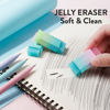 Picture of Four Candies Cute Mechanical Pencil Set, 6PCS Pastel Mechanical Pencils 0.5 & 0.7mm with 360PCS HB Pencil Leads, 3PCS Erasers and 9PCS Eraser Refills, Aesthetic Mechanical Pencils for Girls Writing