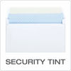 Picture of Quality Park #6 3/4 Self-Seal Security Envelopes, Security Tint and Pattern, Redi-Strip Closure, 24-lb White Wove, 3-5/8 x 6-1/2, 100/Box (QUA10417)