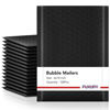 Picture of Fuxury Bubble Mailers 6x10" 100 Pack Black Padded Envelopes Usable Size 6x9" Thick Mailing Envelopes Bubble Opaque Padded Mailers Shipping Bags for Mailing Jewelry Makeup Small Business#0