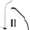Picture of Wio-Mio Floor Lamp, 15w/1000lm Bright LED Floor Lamp with Stepless Adjustable 3000K-6000K Colors and Dimmer, Remote and Touch Control, Adjustable Gooseneck Floor Lamp for Living Room