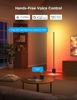 Picture of Govee Floor Lamp 2 with Matter, RGBIC Warm Cool White LED Floor Lamp Works with Alexa, 1725lm Corner Floor Lamp with Music Sync, Scene Modes, Smart Floor Lamp for Bedroom, Living Room, Studio, Black