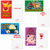 Picture of Hallmark Pokémon Valentines Day Cards and Mailbox for Kids School Classroom Exchange (1 Box, 32 Valentine Cards, 35 Stickers, 1 Teacher Card)
