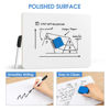 Picture of MaxGear Small White Board 2 Pack Dry Erase Boards, 9''x 12'' Mini White Board Double Sided Portable White Boards for Students Teachers School Supplies Lapboards Including 2 Markers and 2 Erasers