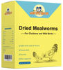 Picture of WormsFarm 10lb Dried Mealworms for Wild Birds Chickens Feed for Laying Hens,Ducks,Reptiles