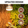 Picture of REPTI ZOO 2 Pack Heat Lamp 100W, Intense Basking Spot Simulated Natural Sunlight Heating Lamp Bulb, Heat Emitter UVA Heat Lamp Bulb for Reptile Chickens Pet Brooder