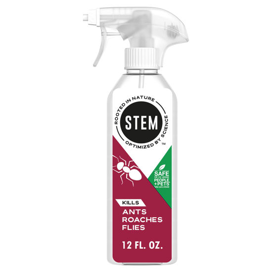 Picture of Stem Kills Ants, Roaches And Flies: Plant-Based Active Ingredient Bug Spray, Botanical Insecticide For Indoor And Outdoor Use; 12 fl oz (Pack Of 1)