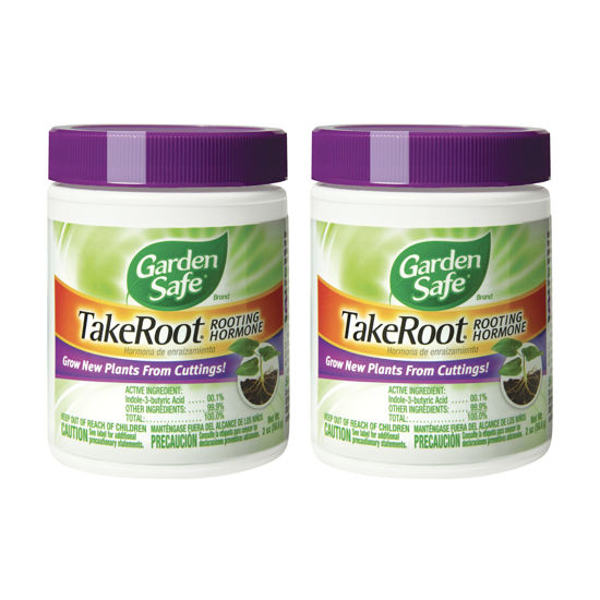 Picture of Garden Safe Brand TakeRoot Rooting Hormone, Helps New Plants grow from Cuttings, 2 Ounces, 2 Pack