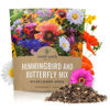 Picture of Wildflower Seeds Butterfly and Humming Bird Mix - Large 1 Ounce Packet 7,500+ Seeds - 23 Open Pollinated Annual and Perennial Species