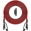 Picture of OYMSAE 25Feet SAE to SAE Extension Cable Quick Disconnect Connector 16AWG,for Automotive,Solar Panel Panel SAE Plug(25FT(16AWG)), Charging Adapter