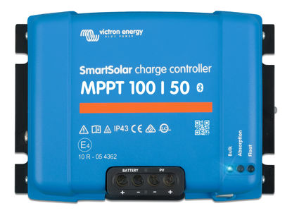 Picture of Victron Energy SmartSolar MPPT Solar Charge Controller (Bluetooth) - Charge Controllers for Solar Panels - 100V, 50 amp, 12/24-Volt