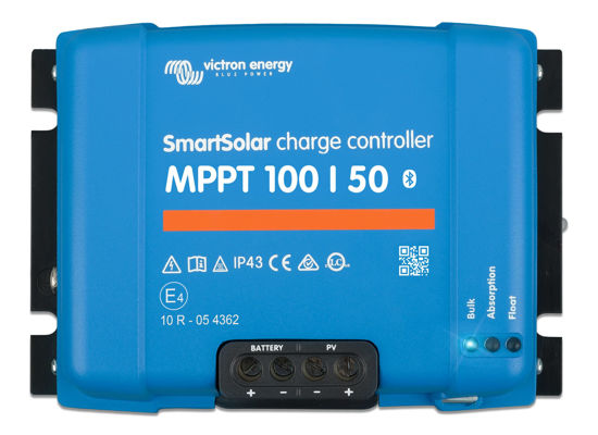 Picture of Victron Energy SmartSolar MPPT Solar Charge Controller (Bluetooth) - Charge Controllers for Solar Panels - 100V, 50 amp, 12/24-Volt