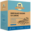 Picture of WormsFarm 5LB Dried Black Soldier Fly Larvae Treat for Chicken More Calcium Than Mealworms,for Laying Hen,Wild Birds (5 Pound)