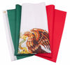 Picture of DANF Mexico Flag 3x5 Ft - 100D Thicker Polyester - Mexican MX National Flags Double Stitched Quality 3 X 5 Feet with Brass Grommets Indoor Outdoor Use