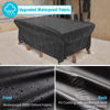 Picture of Velway Patio Table Cover Rectangle Waterproof Patio Furniture Cover for Outdoor Table and Chairs 84”Lx52”Wx29”H Oxford Dining Table Cover Tear-Resistant Wind Dust Proof Furniture Set Covers for Winter