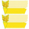 Picture of 40 Pack Fungus Gnat Traps for House Indoor, Fungus Traps Fruit Fly Traps for Indoors Gnats Sticky Traps for Plants Yellow Sticky Traps for Gnats