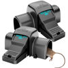 Picture of Kat Sense Covered Rat & Chipmunk Traps, Prevents Accidental Triggering with Tunneled Design, Quick Humane Kill, Indoor 'N Outdoor Mouse Snap Traps