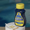 Picture of AquaChek Yellow 4-Way Pool and Spa Test Strips - 50 Yellow Test Strips - Swimming Pool Test Strips For pH, Free Chlorine, Total Alkalinity, and Cyanuric Acid - Quick and Accurate Results - Testing Kit