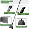 Picture of Walensee Flat Shovel,Snow Shovel, Ice Scraper, 54 inch Snow Ice Chopper for Walkway, Ice Removal Tool for Road Outdoor Garden Cleaning Scraper, Weed Remove Tool for Lawn Edging, Driveway Weeding Tool