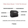 Picture of Gogogo Sport Vpro Laser Golf/Hunting Rangefinder, 6X Magnification Clear View 650/1200 Yards Laser Range Finder, Lightweight, Slope, Pin-Seeker & Flag-Lock & Vibration (650 Yard)