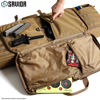 Picture of Savior Equipment American Classic Tactical Double Long Gun Bag Pistol Transportation Case w/Backpack Strap, 42 Inch Flat Dark Earth Tan