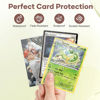 Picture of 600 Counts Card Sleeves, Clear Baseball Card Sleeves, Soft Trading Cards Sleeves, Plastic Card Protector for Standard Cards Fit for MTG, TCG, Baseball Cards, Football Cards, Game Cards