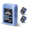 Picture of BCW Semi Rigid Card Holder - 100 ct Trading Card Sleeves | PSA, BGS, SGC & CSG Grading Submission Sleeves for Cards | Sports Card, MTG Card Sleeves, Pokemon Card - Save or Grade!