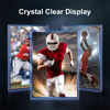 Picture of 400 Card Sleeves Hard Plastic, Baseball Card Protectors Hard Plastic, 3"x4" Hard Card Sleeves for Baseball Cards, Football Cards (200 Hard Card Sleeves + 200 Clear Sleeves)