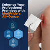 Picture of MED PRIDE 4”x 4” Gauze, 200 Surgical Sponges 12-ply Extra Absorbent | All-Gauze, Non-Sterile| Great for Wound Dressing, Prepping, Scrubbing & Cleaning| Essential First-Aid
