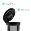 Picture of 4 Black Reusable K Cups for Keurig Coffee Makers - BPA Free Universal Fit Refillable Kcups Coffee Filters for 1.0 and 2.0 Keurig Brewers
