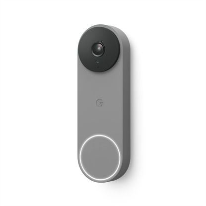 Picture of Google Nest Doorbell - (Wired, 2nd Gen) - Wired Video Doorbell Camera - Doorbell Security Camera - Ash
