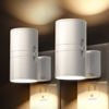 Picture of L LOHAS LED Night Light Plug in, Night Lights Plug into Wall, Light Sensor, 0-100LM, Soft White 3000K, Dimmable Night Light, Modern Night Light for Hallway Bedroom Stairway, 2 Pack