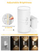 Picture of L LOHAS LED Night Light Plug in, Night Lights Plug into Wall, Light Sensor, 0-100LM, Soft White 3000K, Dimmable Night Light, Modern Night Light for Hallway Bedroom Stairway, 2 Pack