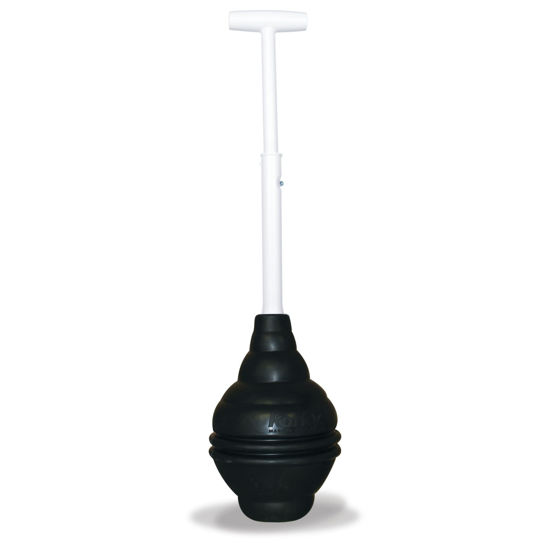 Picture of Korky BeehiveMAX Heavy Duty Toilet Plunger - Seals All Bowl Shapes - Powerful Clog Removal