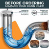Picture of MEISTERFAKTUR drain snake 2.0 [50 FT] - with drill attachment - Ideal plumbing snake for sink and drain unblocking - Solid drain auger for real DYIs! (50 FT - 1/4 inch)