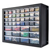 Picture of IRIS USA Screw Organizer, Hardware Storage Organizer, 44 Drawer Parts Cabinet, Plastic Drawer Storage for Hardware Crafts, Small Parts, Nuts and Bolts, Tool Storage, Scrapbook Art Hobby - Black